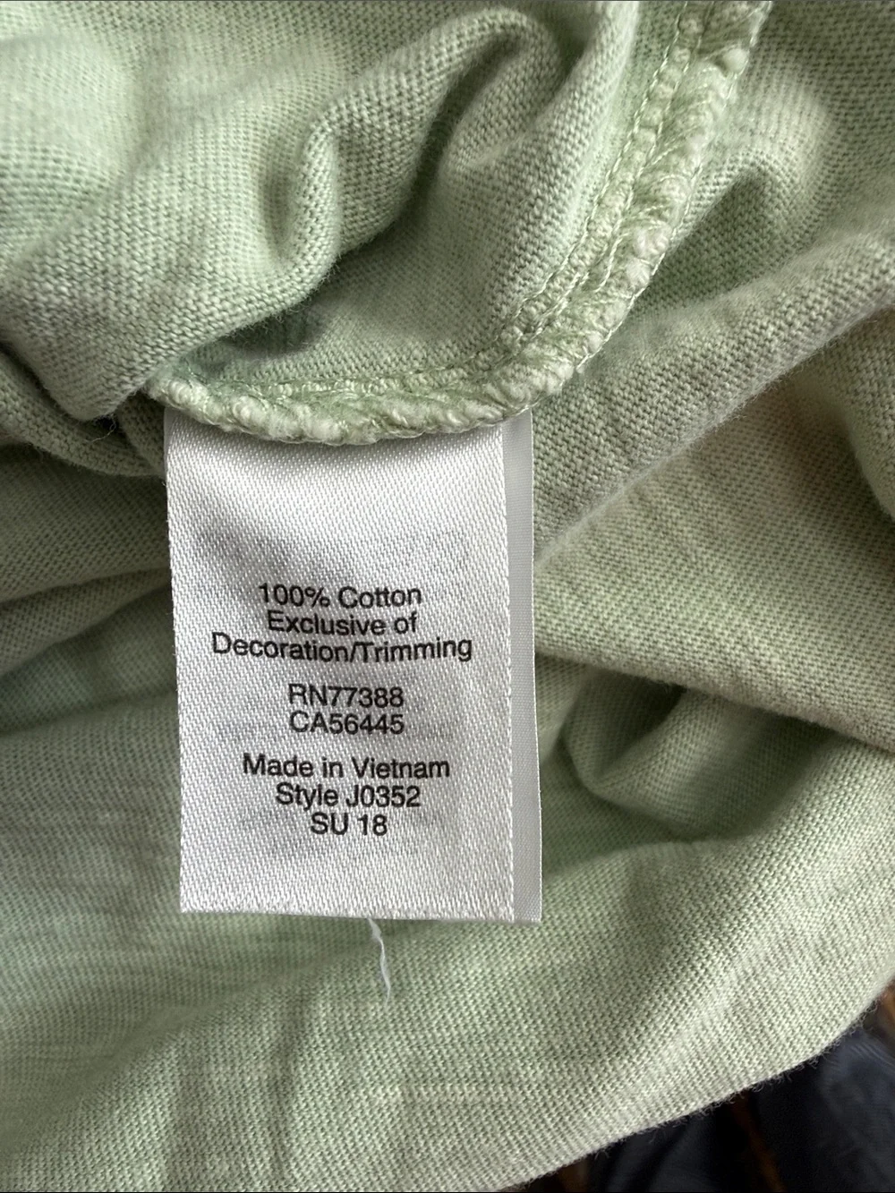 Mens J. Crew Sage Green Short-Sleeve Shirt